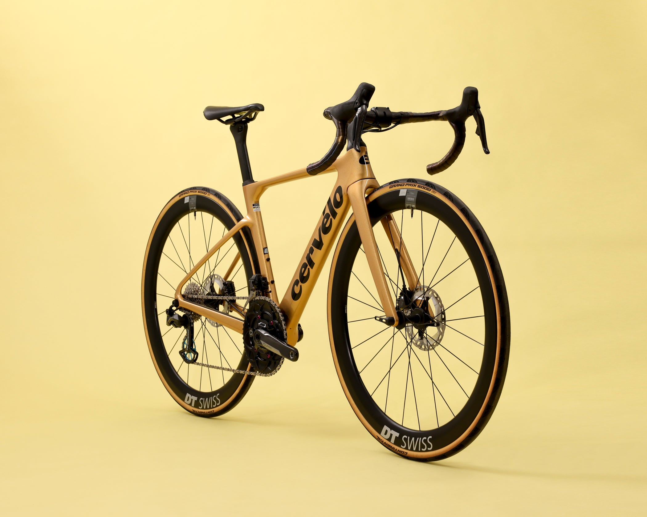 cervelo soloist gold bike